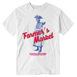 "Farmer's Market" Tee - White