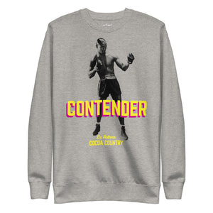 "Contender" Crewneck Sweater - Gray