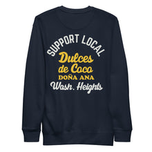 Load image into Gallery viewer, &quot;Support Local&quot; Crewneck Sweater - Navy